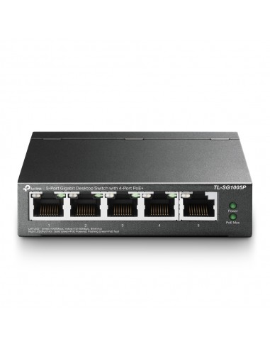 TP-Link TL-SG1005P Неуправляем...
